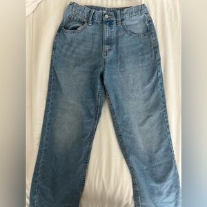 Old navy slouchy straight leg jeans